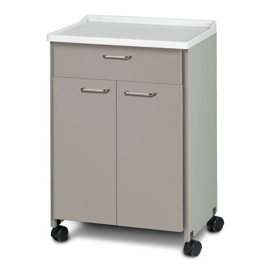 Clinton Molded Mobile Treatment Cabinet with 2 Doors and 1 Drawer