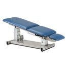 Clinton Multi-Use Ultrasound Table with Stirrups  Standard Width in Royal Blue