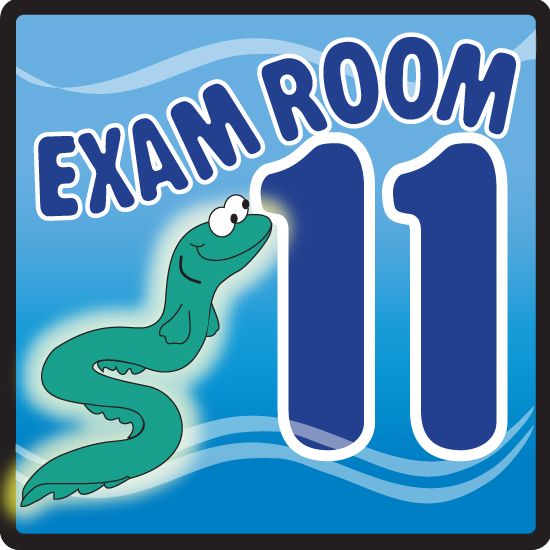 Clinton Ocean Series Exam Room Signs  Exam Room 11