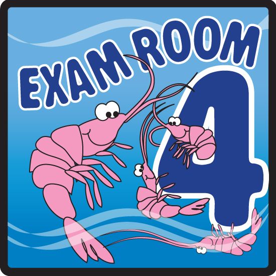 Clinton Ocean Series Exam Room Signs  Exam Room 4