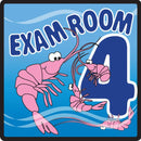 Clinton Ocean Series Exam Room 4 Sign