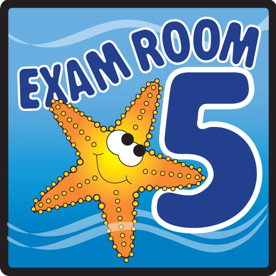 Clinton Ocean Series Exam Room Signs  Exam Room 5