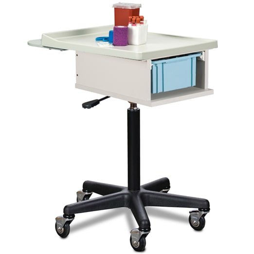 Clinton One-Bin Phlebotomy Cart