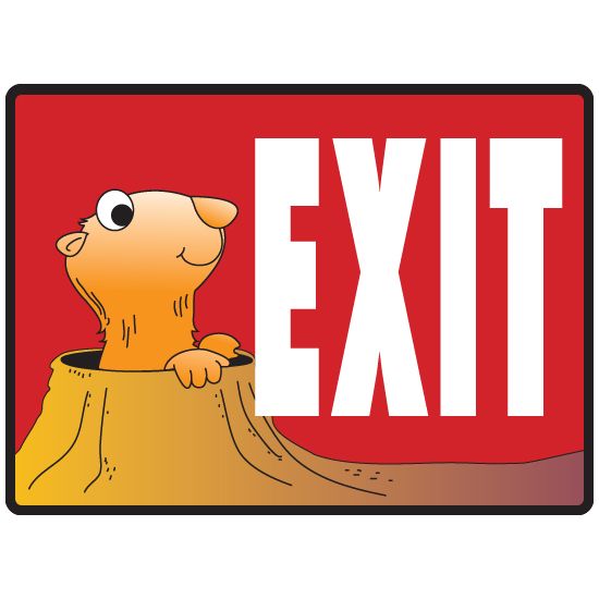 Clinton Pediatric Office Signs - Exit Sign