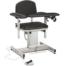 Clinton Power Series Blood Drawing Chair with Padded Arms 