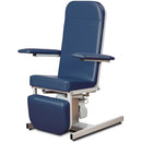 Clinton Recliner Series Hi-Lo Blood Drawing Chair - Royal Blue