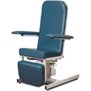 Clinton Recliner Series Hi-Lo Blood Drawing Chair - Slate Blue