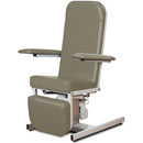 Clinton Recliner Series Hi-Lo Blood Drawing Chair - Warm Gray