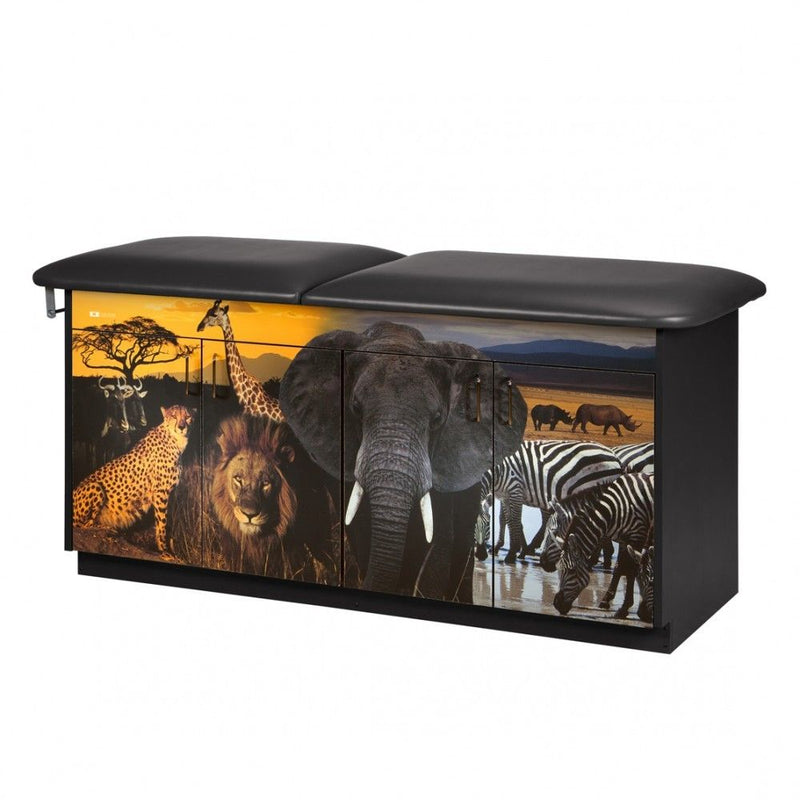 Clinton Safari Treatment Table  Without Backrest