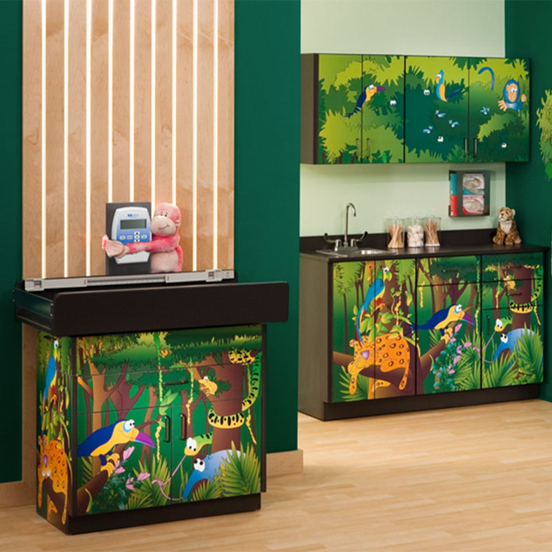 Clinton Scale Table & Cabinet  Rainforest Follies