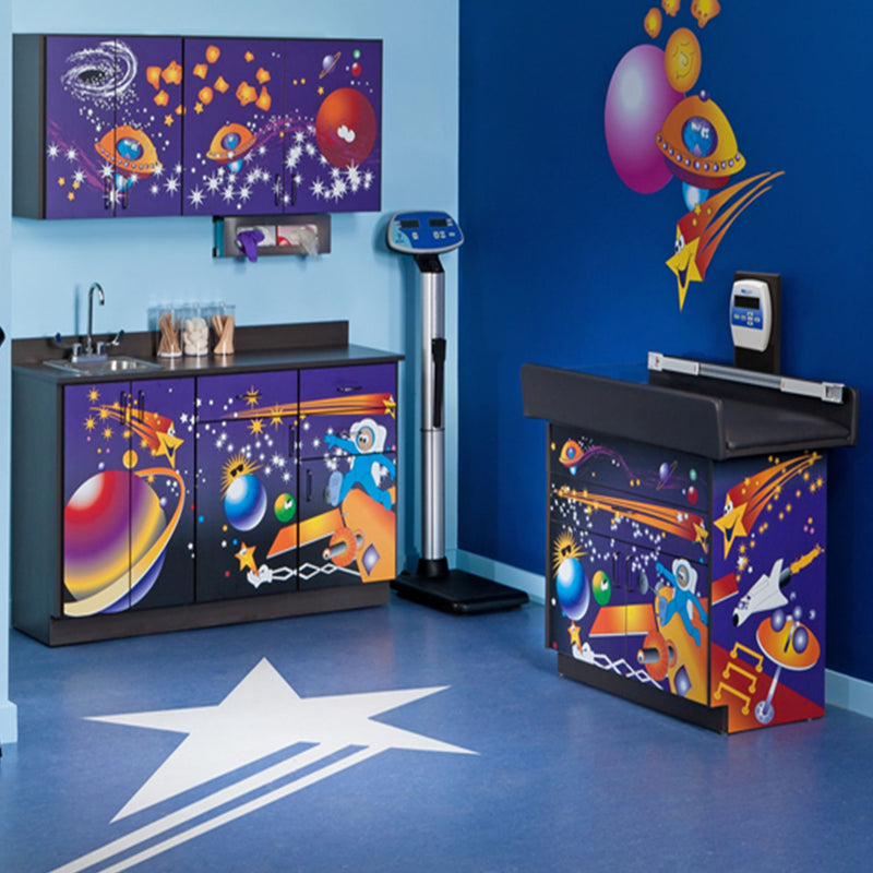 Clinton Scale Table & Cabinet  Space Place