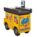 Clinton Scale Table/Zoo Bus with Jungle Friends - Back View of Bus