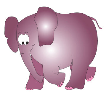 Clinton Serengeti Elephant Wall Sticker