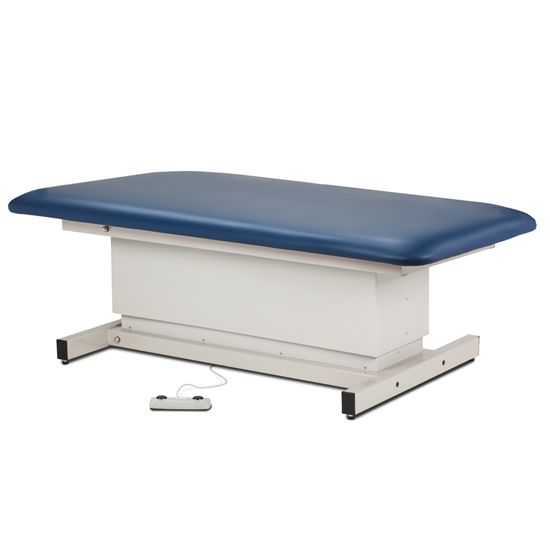 Clinton Shrouded Extra Wide Bariatric Straight Top Power Table