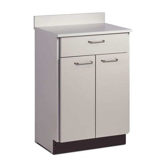 Clinton Treatment Cabinet with 2 Doors and 1 Drawer  Slate Gray, Slate Gray