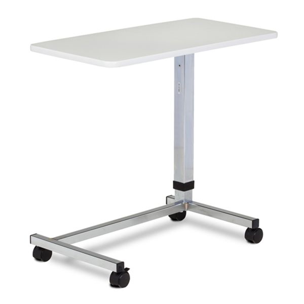 Clinton U-Base Over Bed Table  Gray