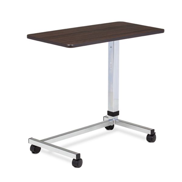 Clinton U-Base Over Bed Table  Walnut