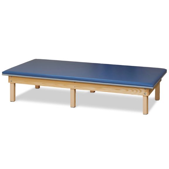 Clinton Upholstered Mat Platform  6 Feet - Black