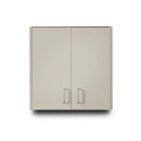 Clinton Wall Cabinet with 2 Doors  Gray