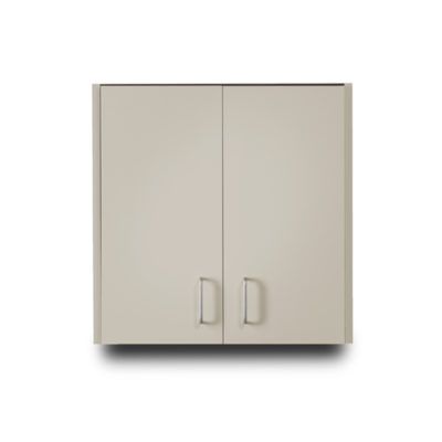 Clinton Wall Cabinet with 2 Doors  Gray