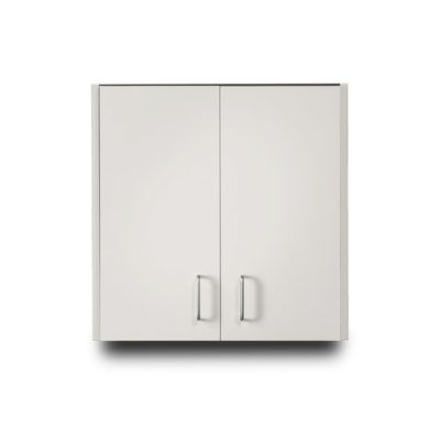 Clinton Wall Cabinet with 2 Doors  Gray