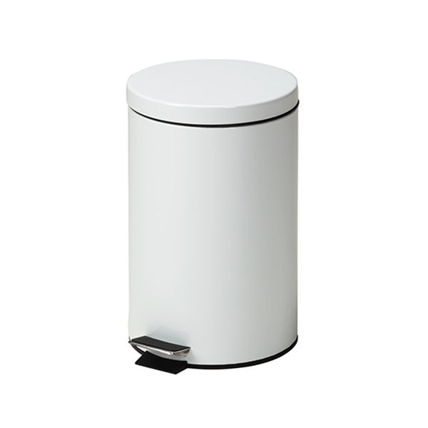 Clinton Waste Can - 13 QT White Round