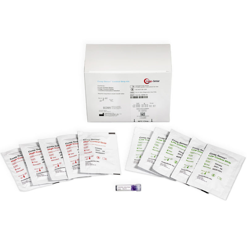 Coag-Sense Professional Control Test Strip Kit