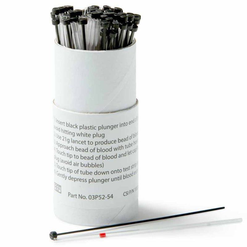 Coag-Sense Sample Transfer Tube (54/Box)  with Preloaded Plungers