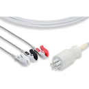 Colin One-Piece ECG Cable  5 Leads Clip - BP88S/Press Mate/BP-S510