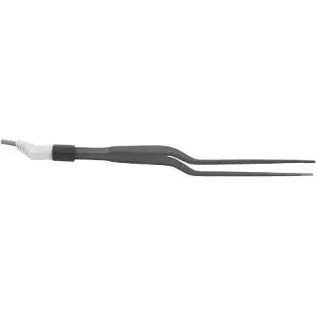ConMed Bipolar Forceps - Cushing Serrated Tips - Bayonet
