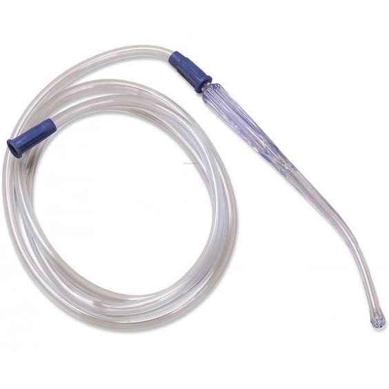 ConMed Bulb Tip Yankauer Instrument with 6' Tubing (20/Case)  With Control Vent