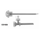 ConMed Core Audible Dilating Trocar and Cannula (10/Case)  Dual Pack - 5 mm Trocar; 65 mm Long with Stopcock