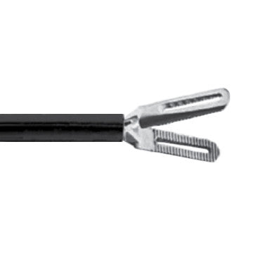 ConMed DetachaTip III Straight Fenestrated Grasper  17" x 0.2" (43 cm x 5 mm)