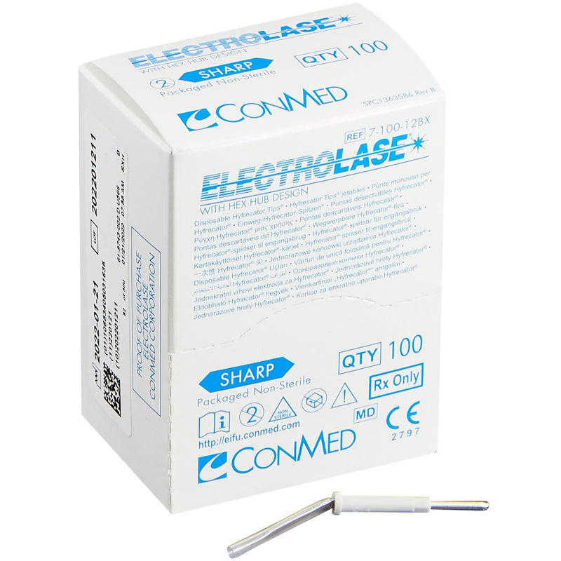 ConMed Electrolase Disposable Electrode - Sharp Tip 