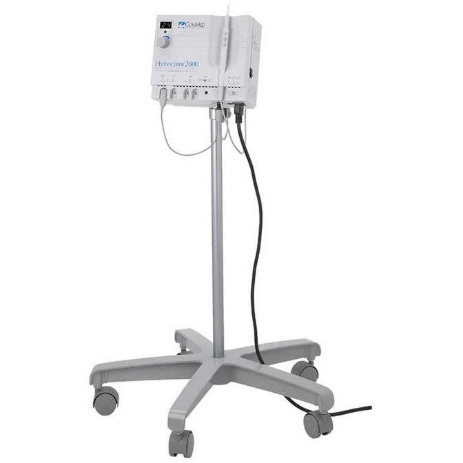 ConMed Hyfrecator 2000 on Telescoping Hyfrecator Stand