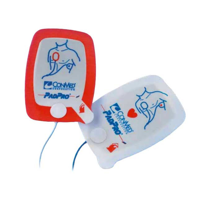 ConMed PadPro Physio-Control Multifunction Radiotransparant Pad Electrode (10/Case)  Radiotransparent
