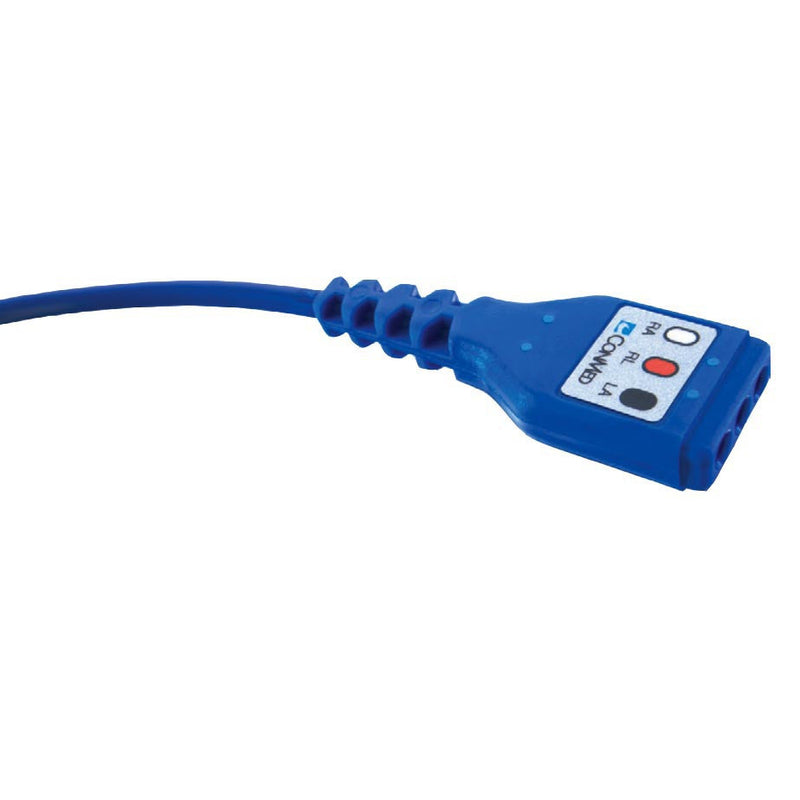 ConMed R-Series 3-Lead ECG Safety Cable System  3Lead|Connector 55|Compatible:GE Eagle, Solar, Tra