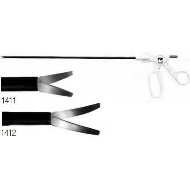 ConMed Reflex Disposable Laparoscopic Scissors (6/Case)  Long