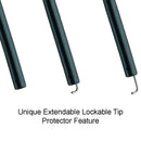 ConMed Universal Plus J-Hook Extendable Electrode - Extendable Lockable Tip Protector