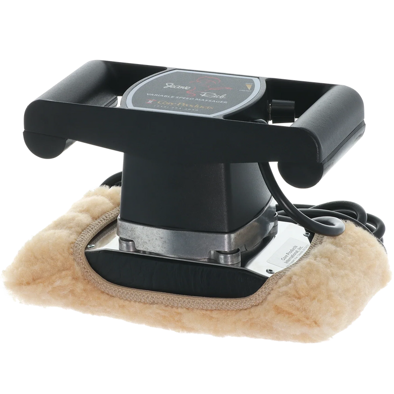 Core Products Jeanie Rub Fleece Pad Cover in use - underside