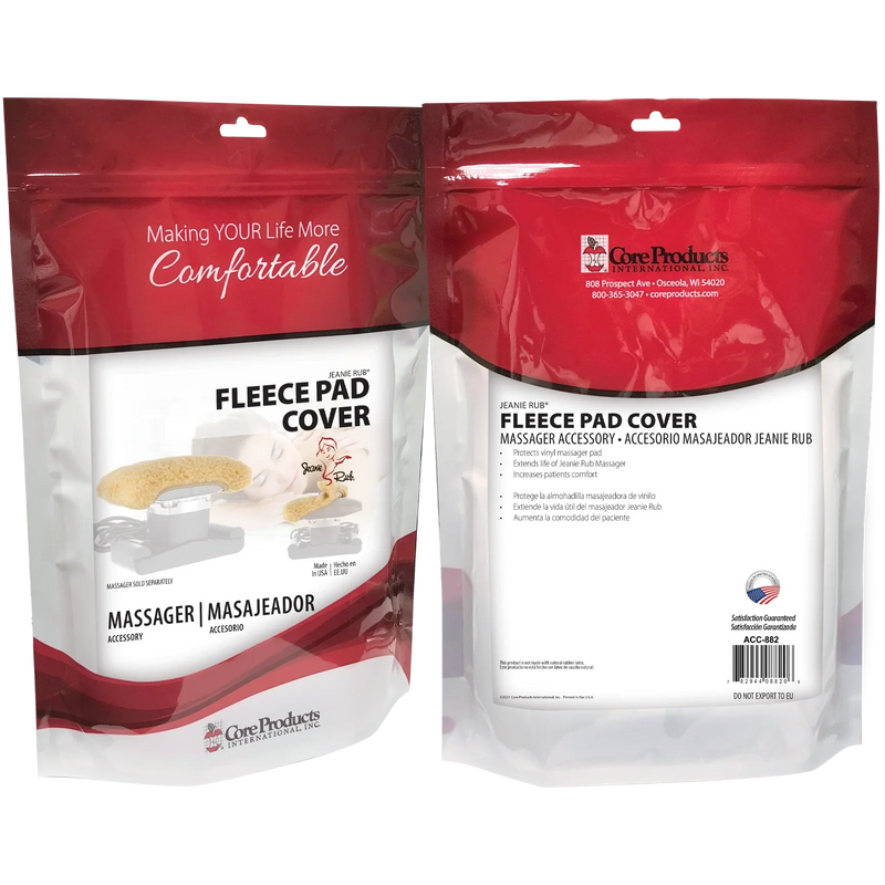 Core Products Jeanie Rub Fleece Pad Cover packaging