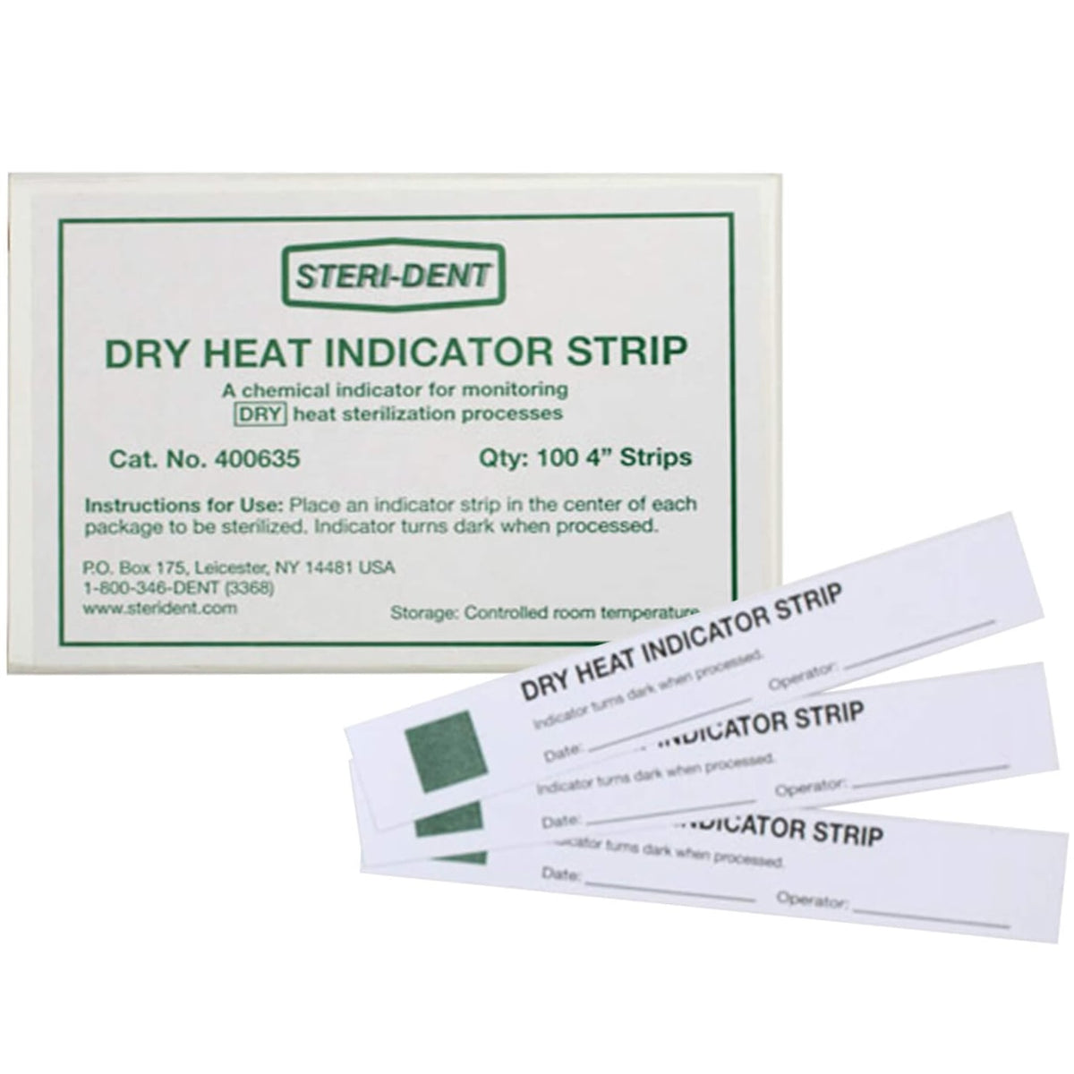 CPAC SteriDent Dry Heat Indicator Strip
