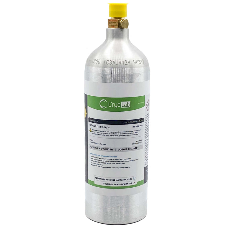 CryoConcepts Replacement N2O Cylinder