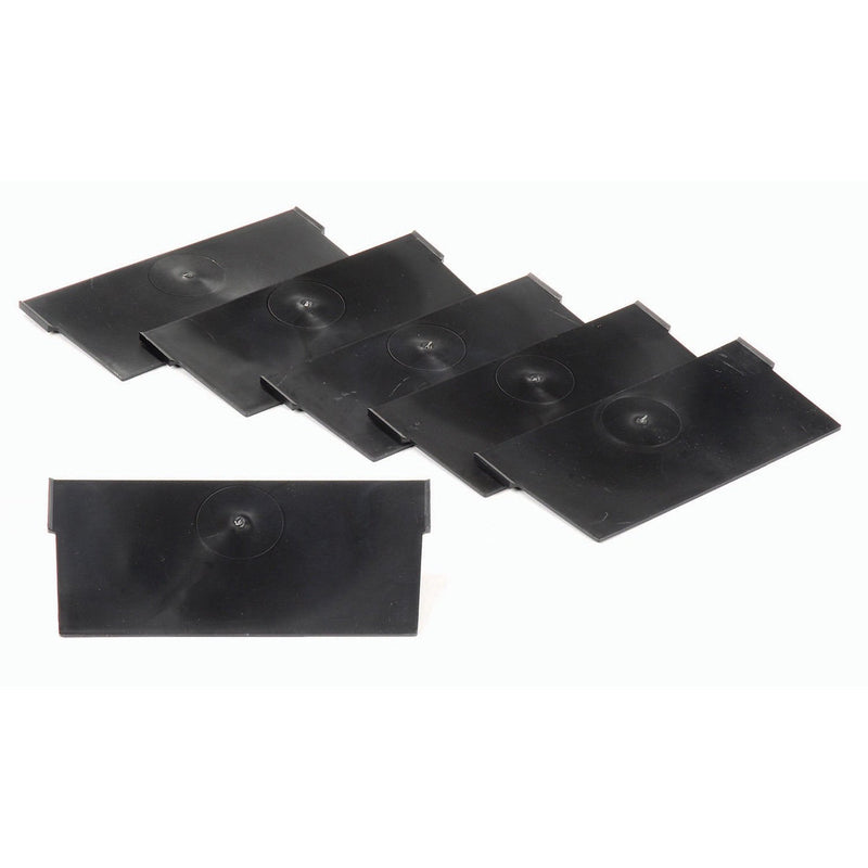 Akro-Mils Bin Width Divider Akro-Mils 10 Inch Length Black Polypropylene (24/PK) 