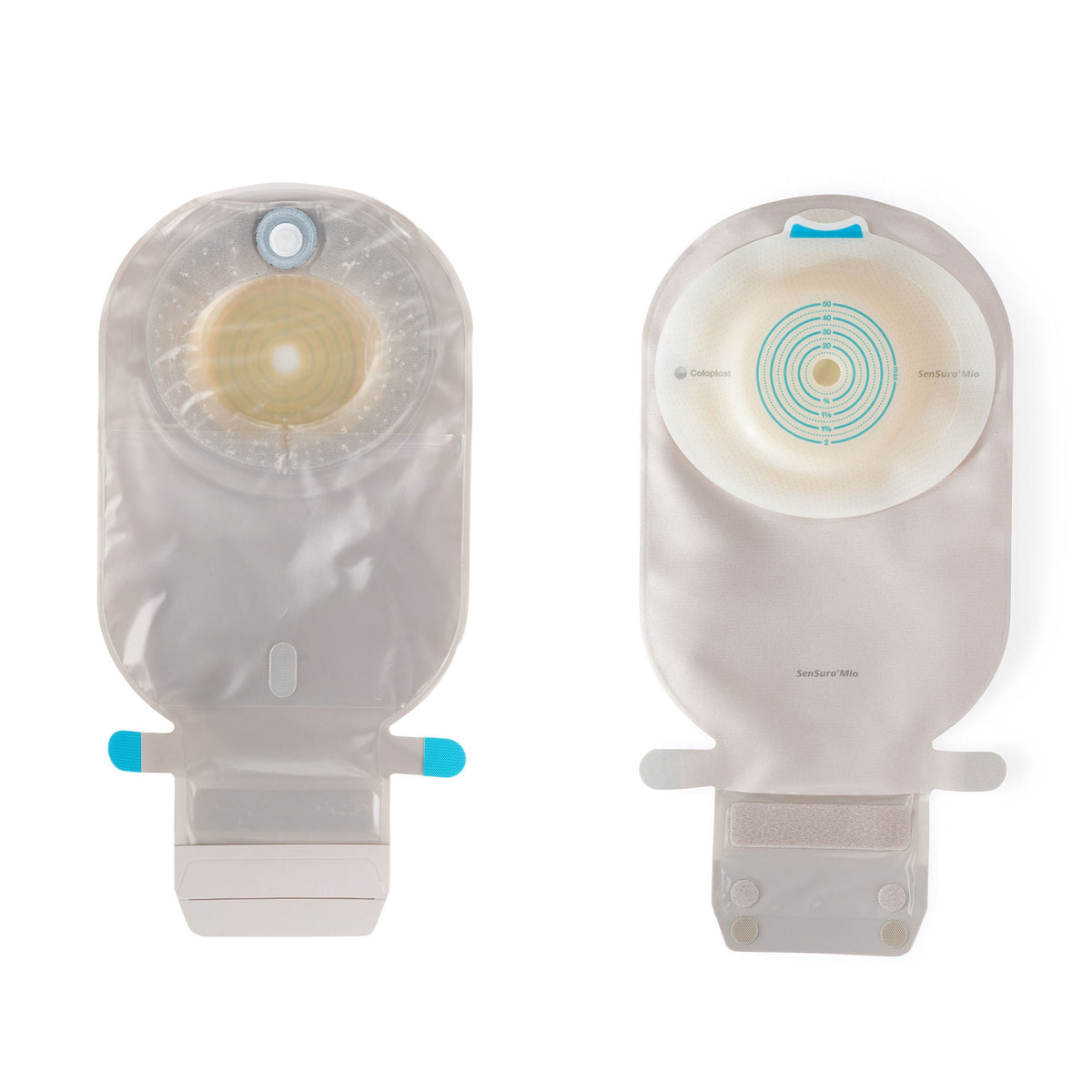 SenSura Mio Convex Deep 1-Piece Transparent Ostomy Pouch, 10 – 43 mm Stomas (Box of 10)