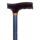 DMI Lightweight Adjustable T-Handle Cane, Blue, 31 – 40 Inch Height (Each)
