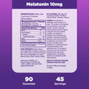Natrol Melatonin 10 mg Sleep Gummies Strawberry (Bottle of 90)