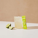 Cure Electrolyte Drink Mix made with Coconut Water, Lime, 7.7-gram Packets (Case of 168)