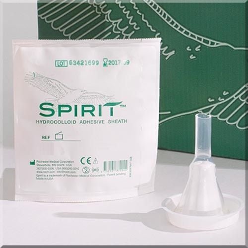 Spirit1 Male External Catheter, Large (Case of 100)