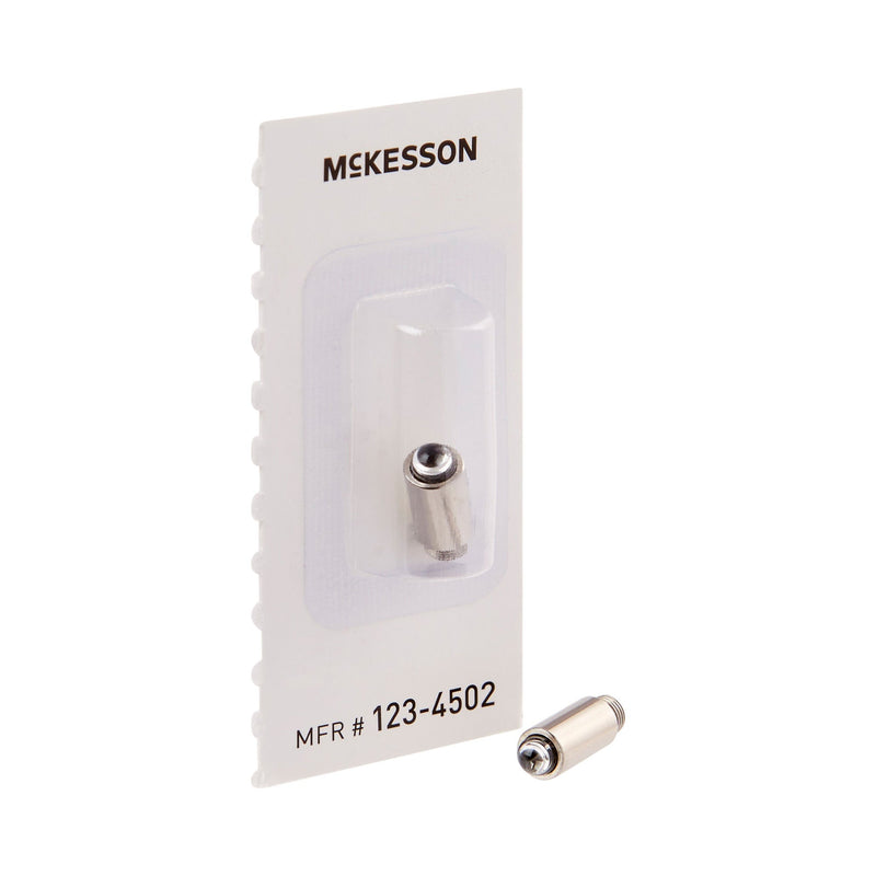 McKesson Halogen Lamp, Replacement Bulb for use w/ Otoscope / Illuminator (Box of 6)